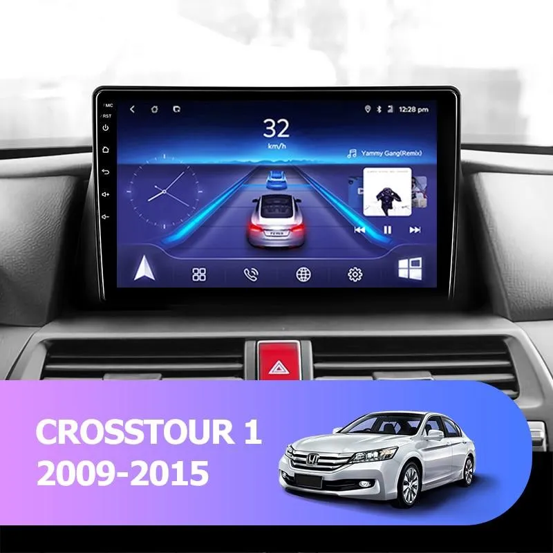 Car Dealz 9" Android 10.0 Honda Crosstour 1 2009-2015 In Dash Plus OEM Fascia