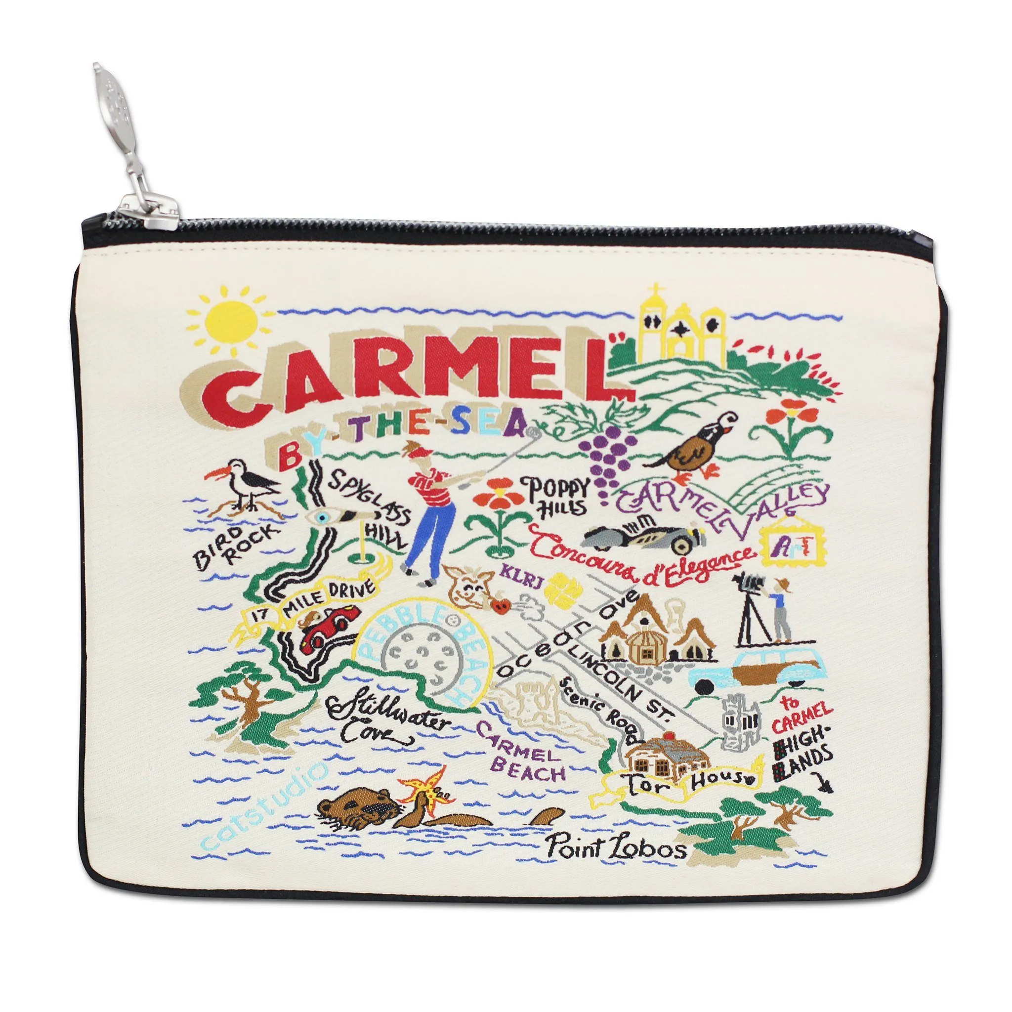 Carmel Zip Pouch - Natural