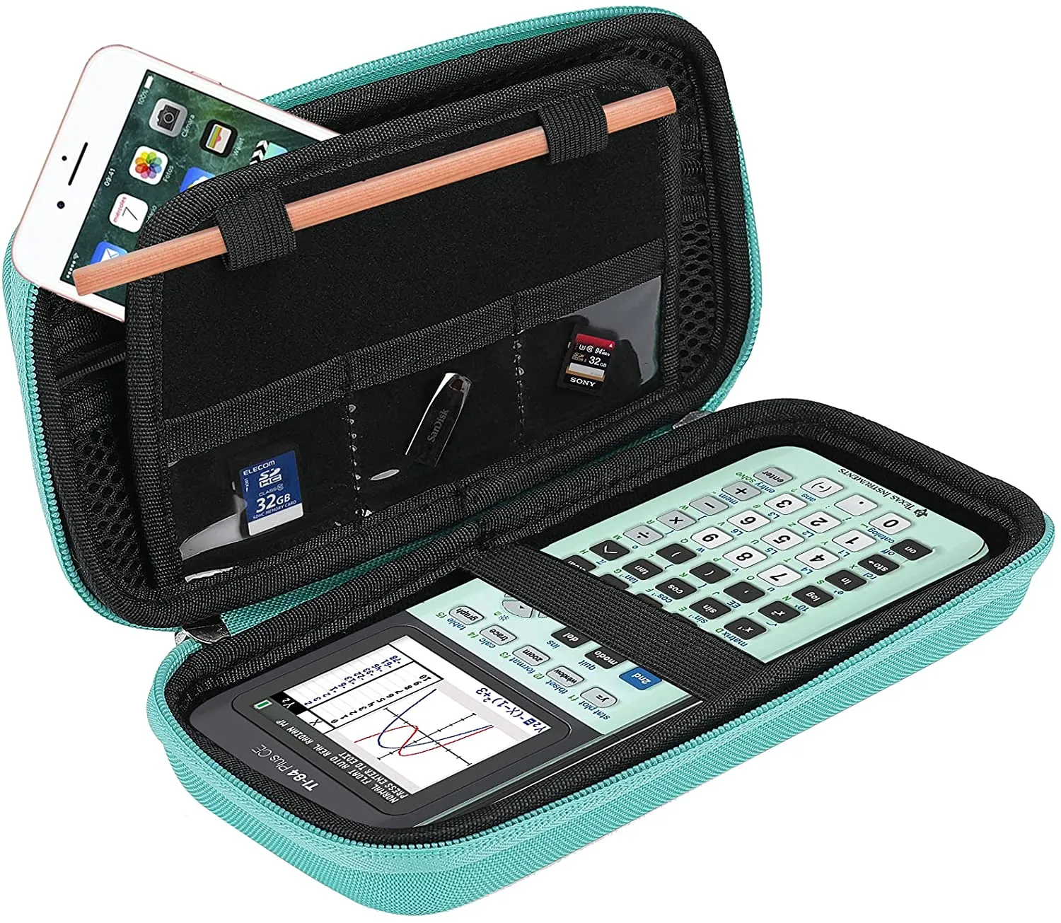 (CASE ONLY) Hard EVA Case for Texas Instruments Ti-84 Plus CE | ProCase