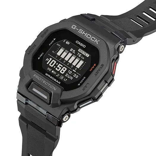 CASIO G-Squad GBD-200 Series Black Watch #GBD-200-1ER