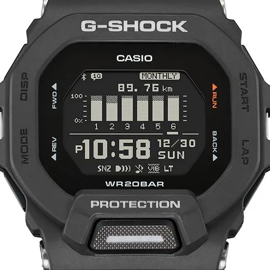 CASIO G-Squad GBD-200 Series Black Watch #GBD-200-1ER