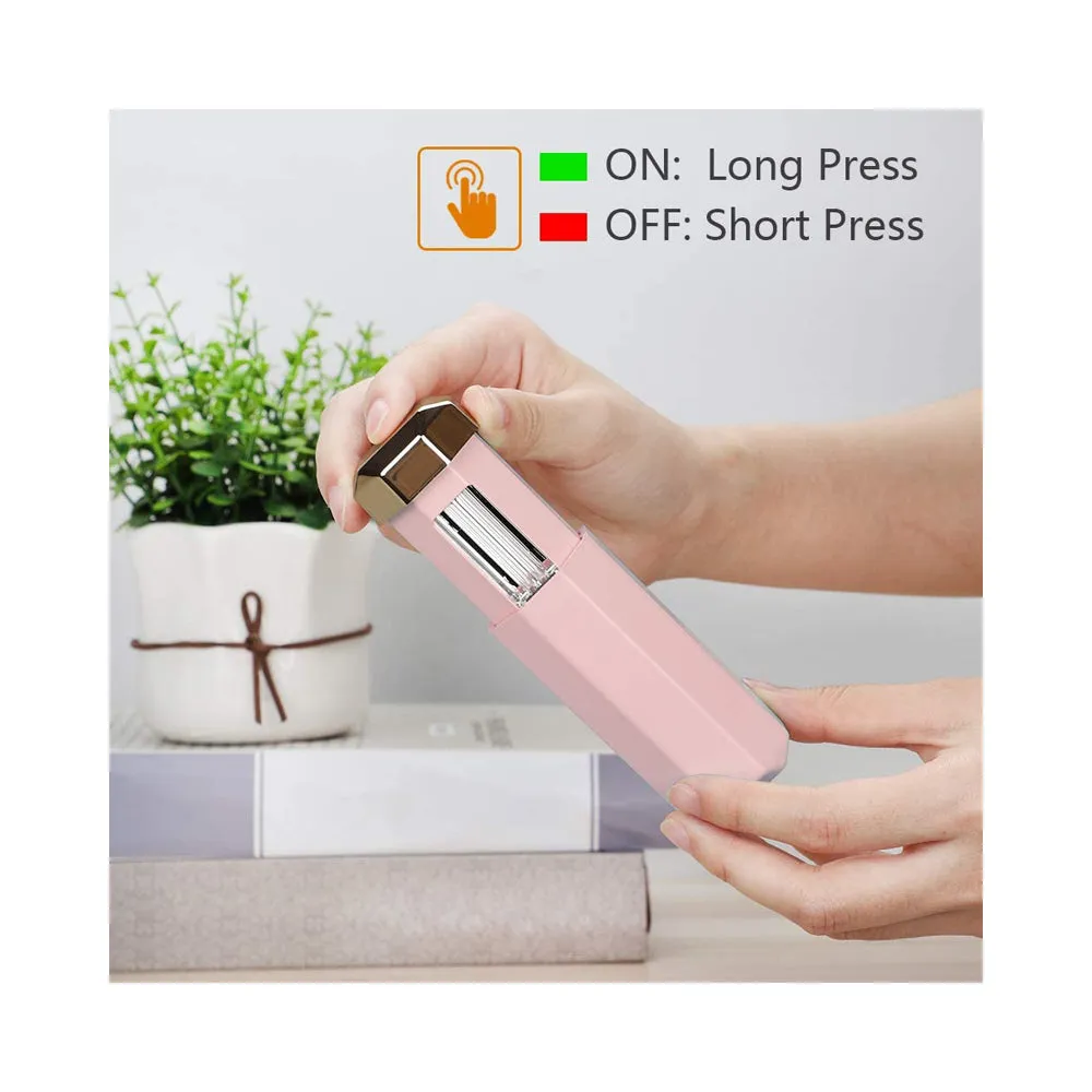 Chargeable Mini UV-C Sanitizer and Disinfection Stick - Pink Finish