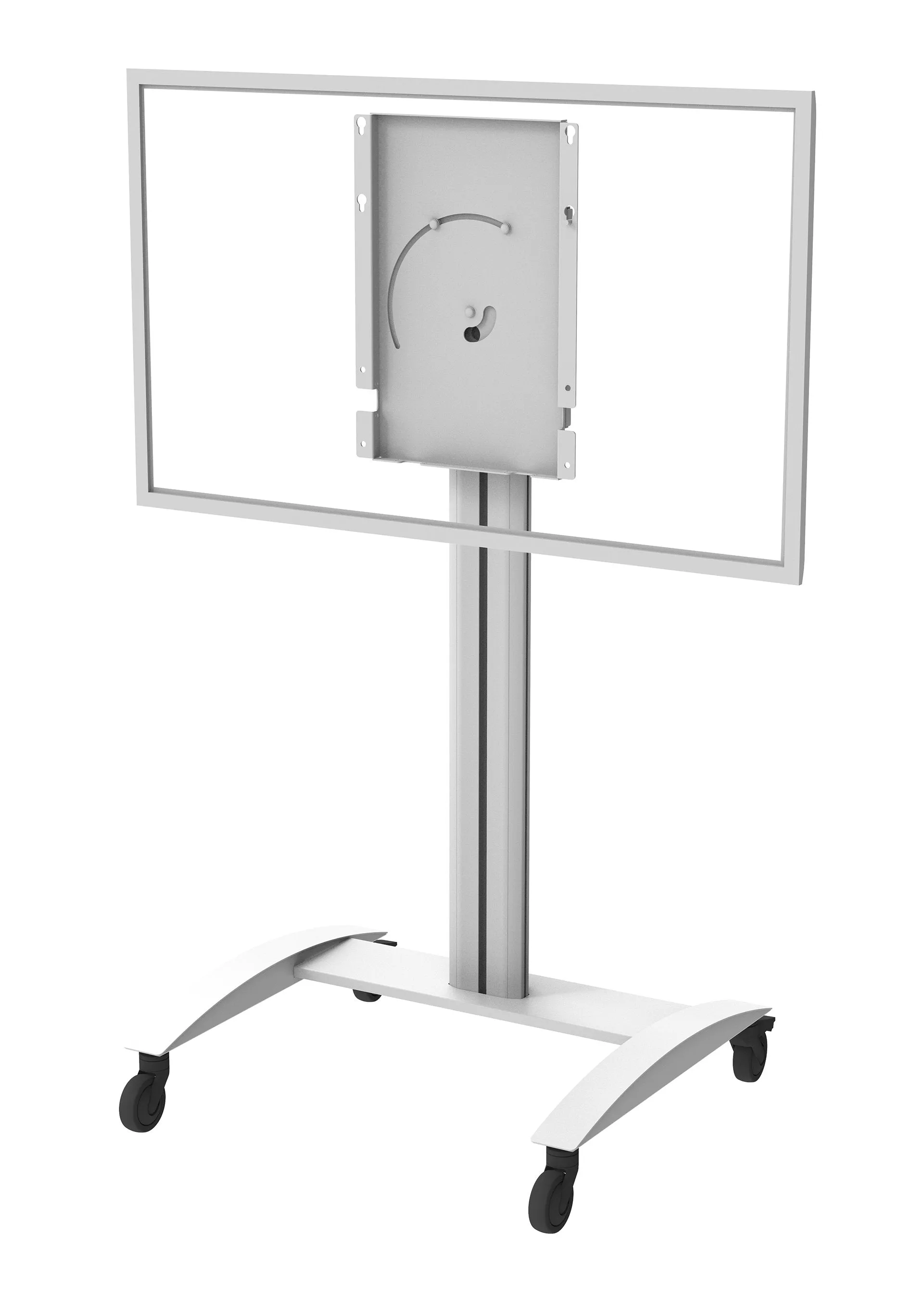 Chariot mobile avec interface rotative pour les écrans Samsung flip de 55" (WM55B, WM55H, WM55R) et 65" (WM65B, WM65R)