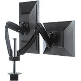 Chief K1C200B Kontour Series Dynamic Column Clamp Mount - Dual Monitor - Black