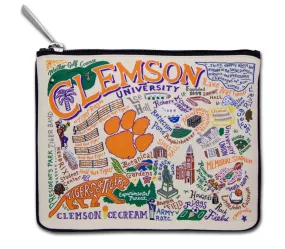 Clemson University Collegiate Zip Pouch