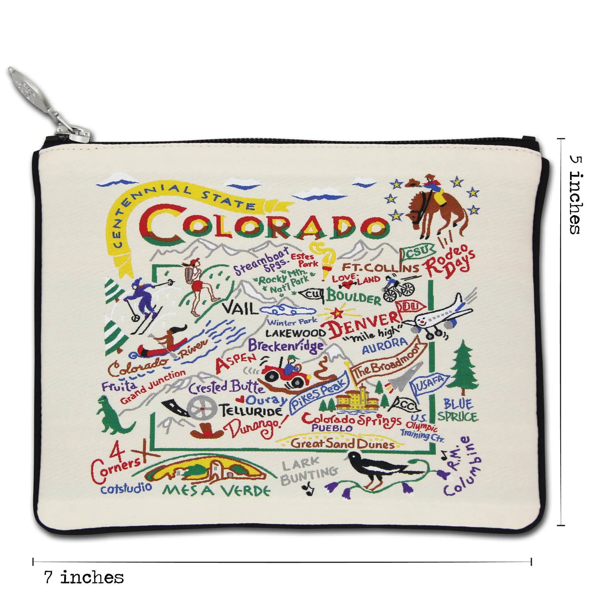 Colorado Zip Pouch