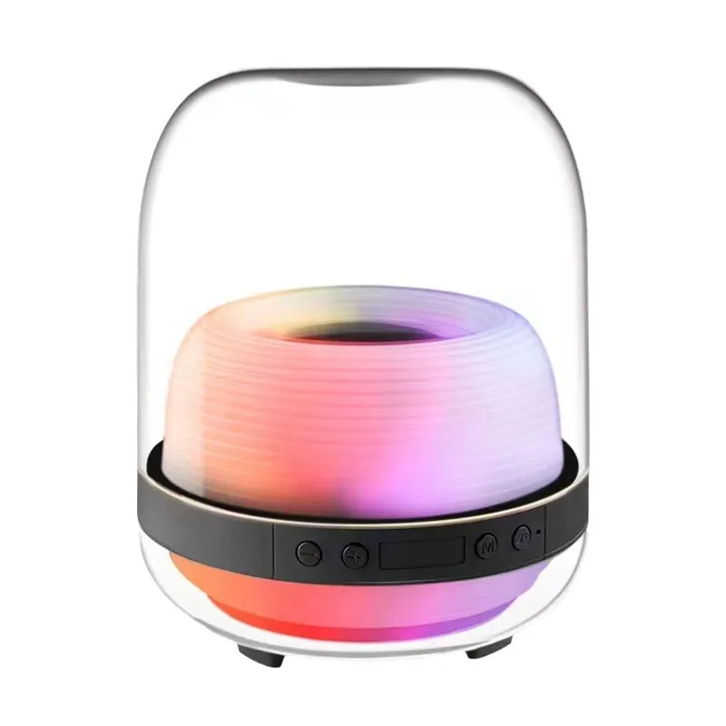 Colorful Light HiFi Sound Long Playtime Small Mini Wireless Portable Speakers