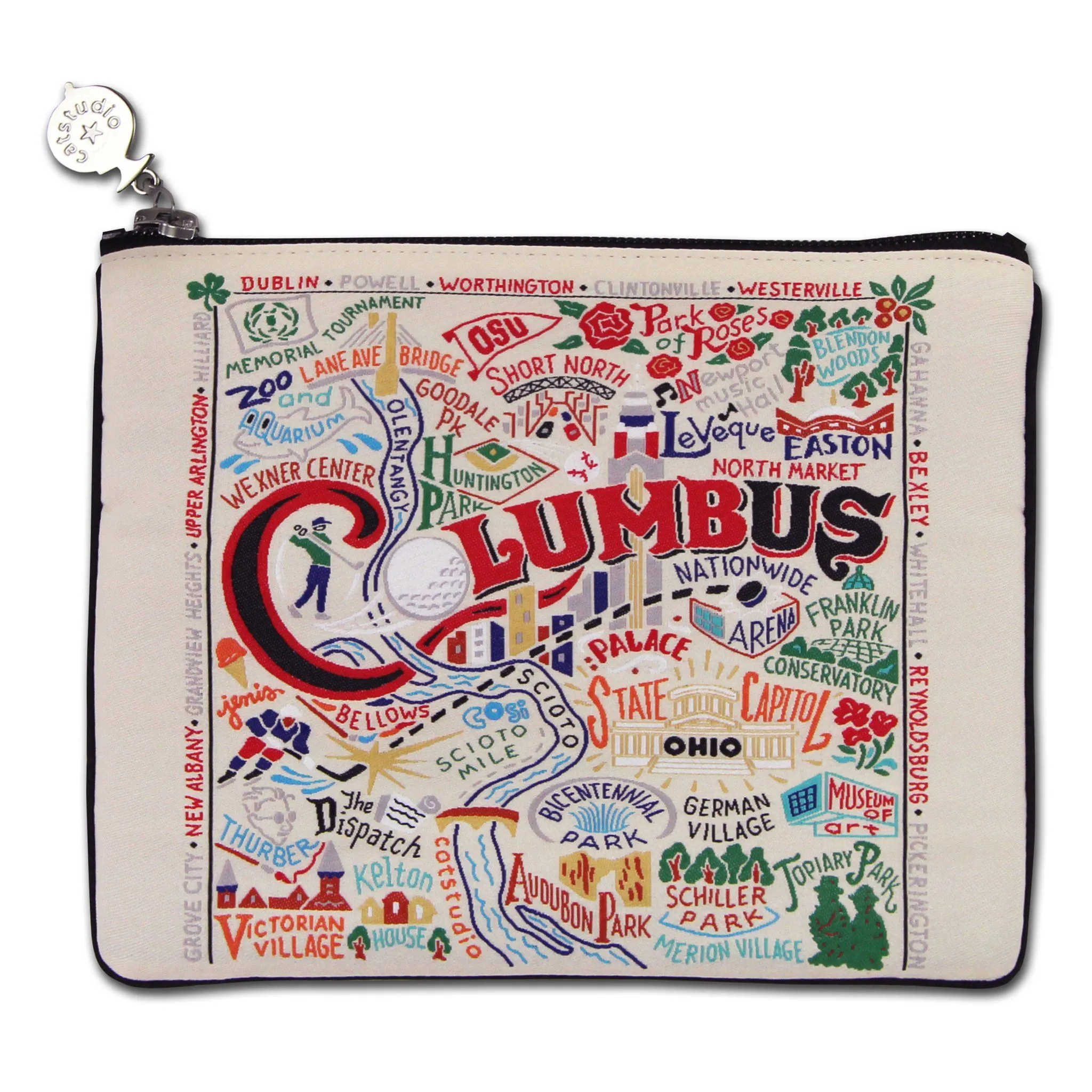 Columbus Zip Pouch