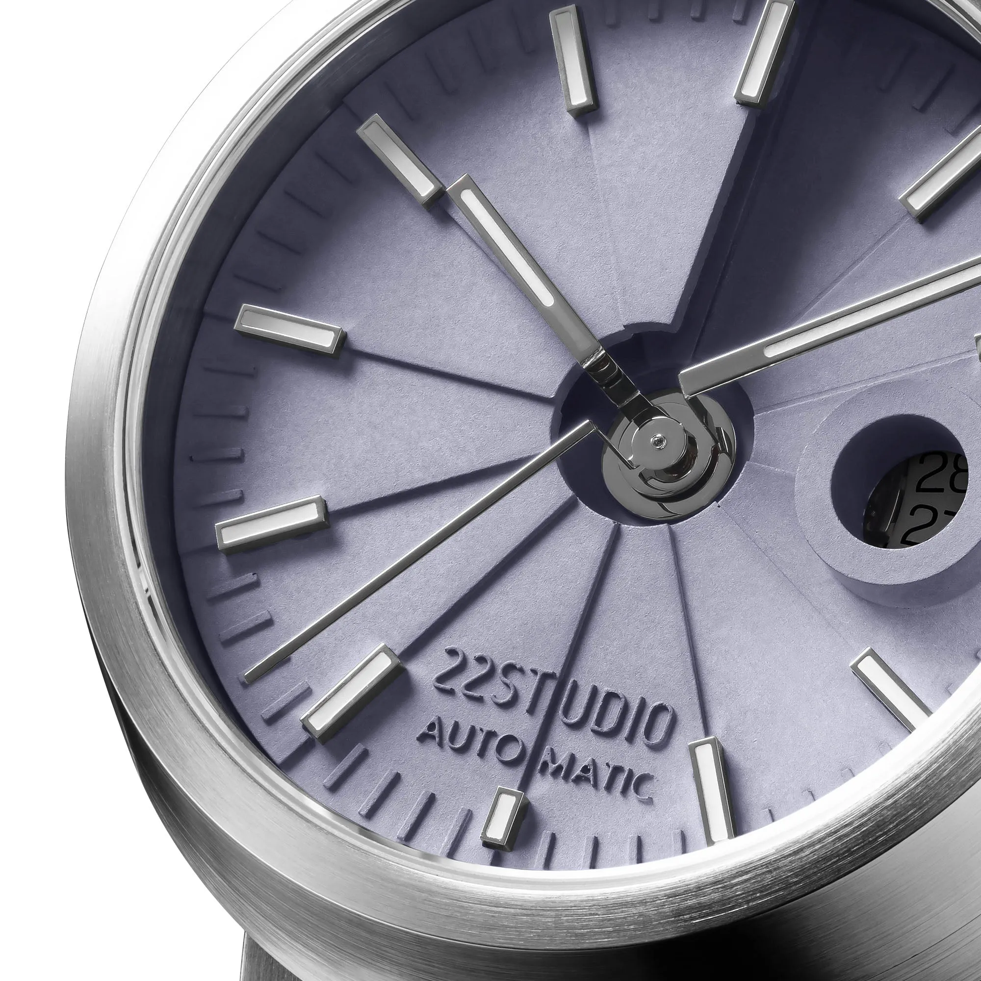 Concrete Watch Automatic 45mm Sport Edition_Purple Ash