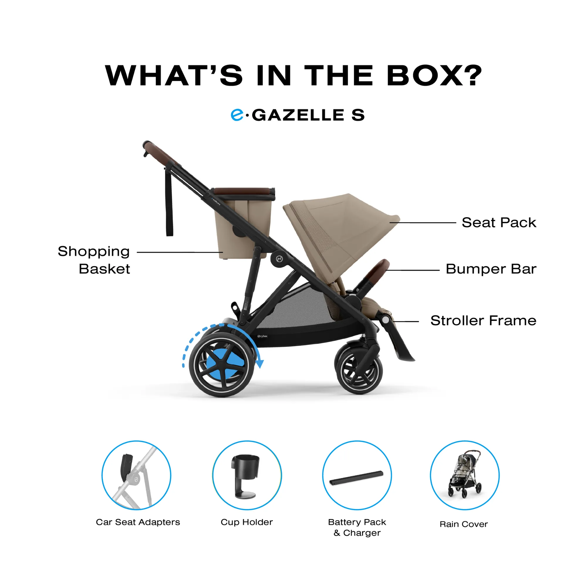 CYBEX eGazelle S Stroller