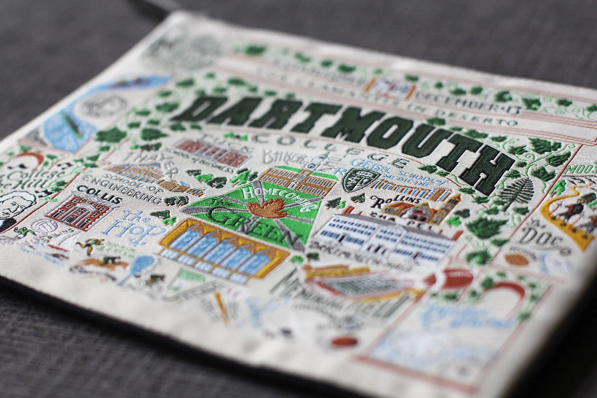 Dartmouth College Collegiate Zip Pouch