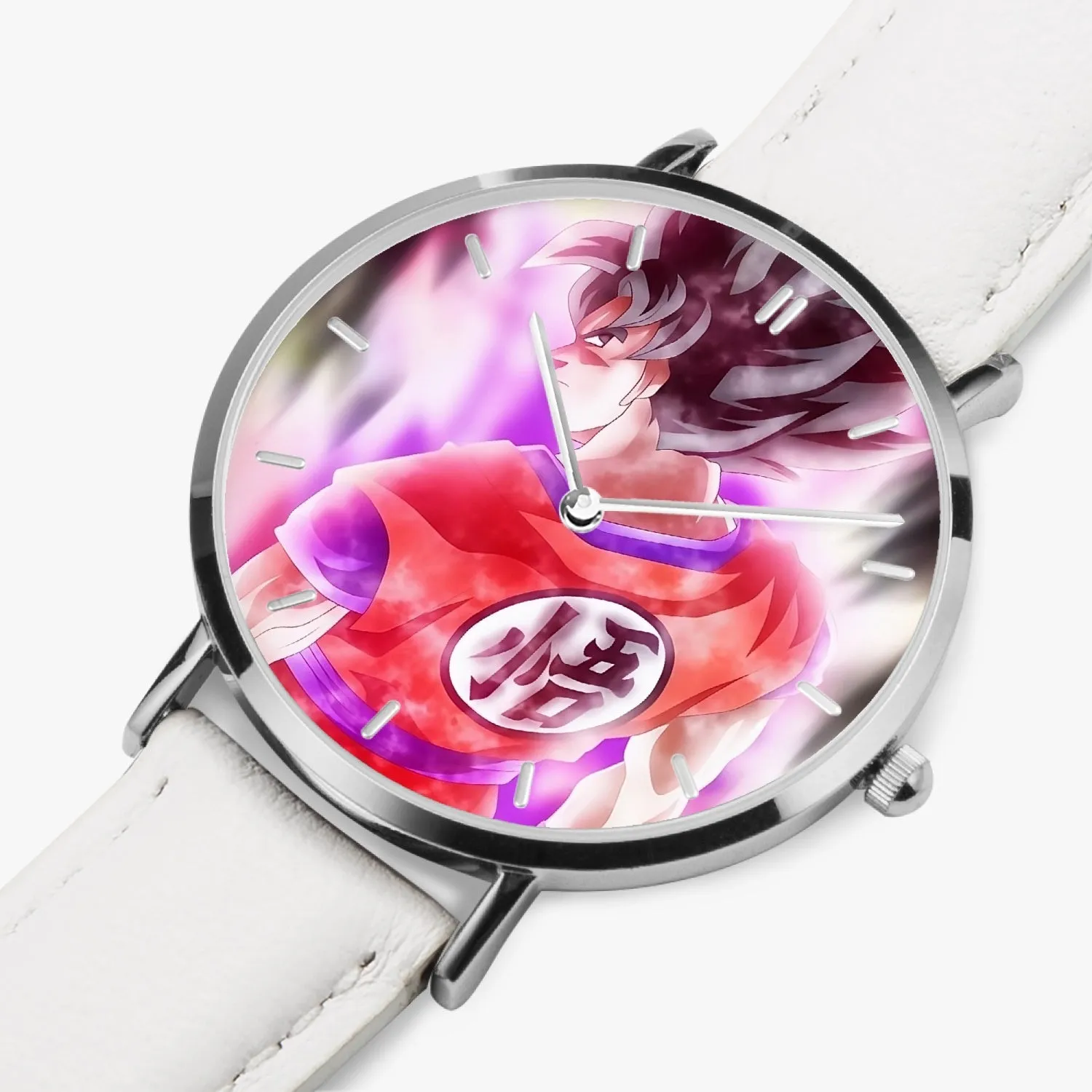 DBZ-Store Awesome Super Goku Kaioken Cool Purple Aura Watch