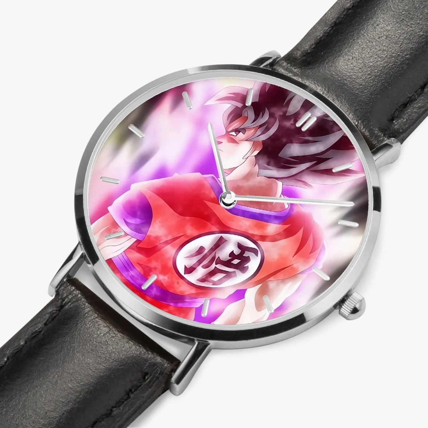 DBZ-Store Awesome Super Goku Kaioken Cool Purple Aura Watch