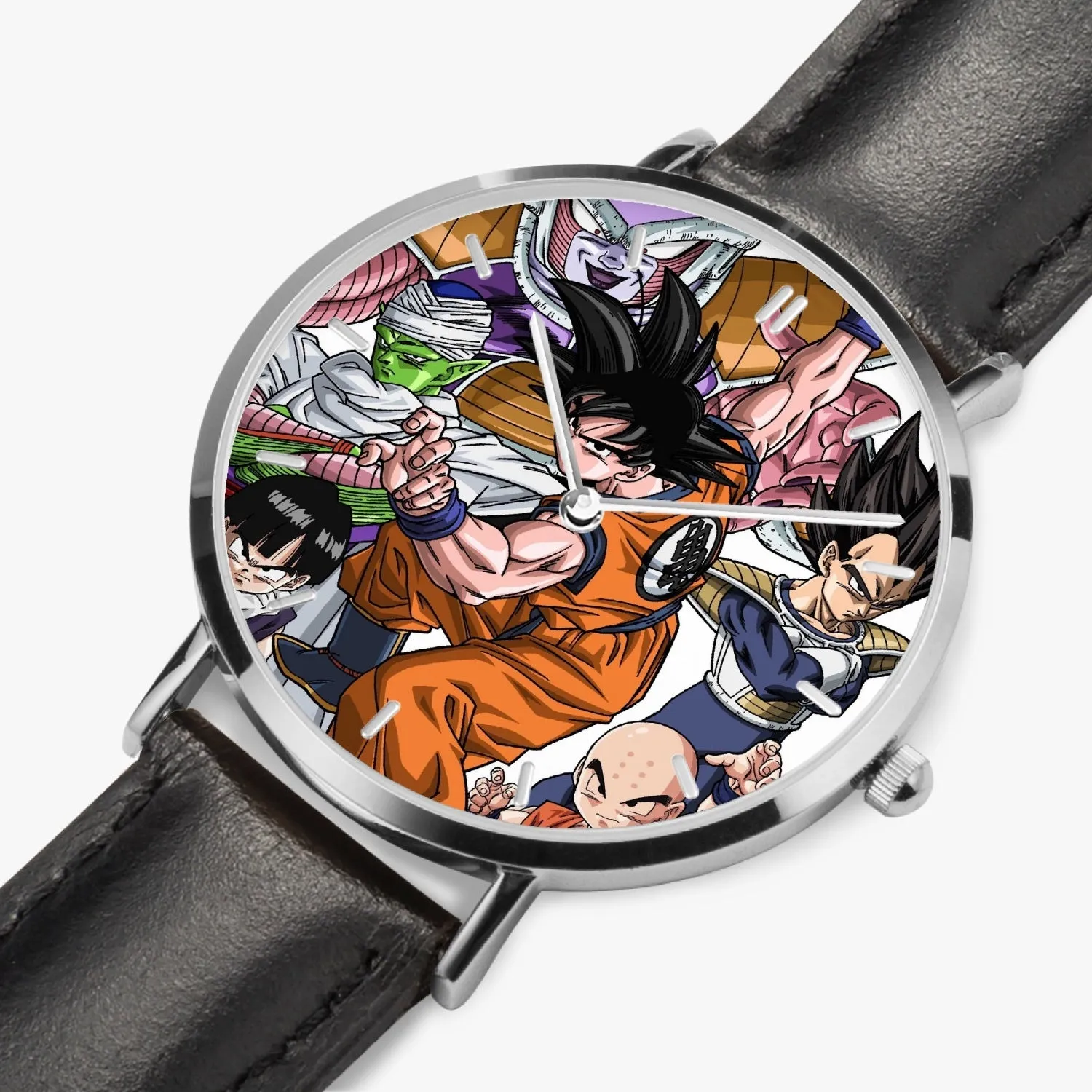 DBZ-Store Vibrant Goku Fighting Stance Gohan Piccolo Krillin Vegeta Frieza Watch