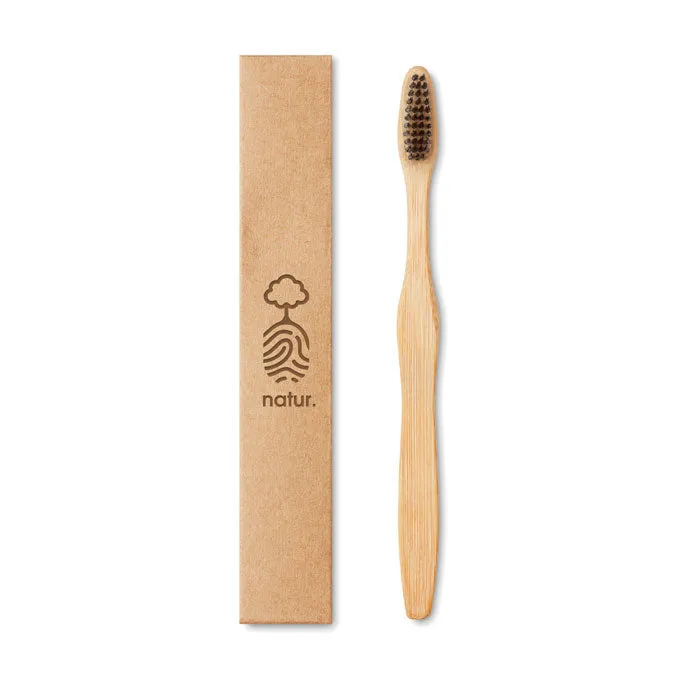 DENTOBRUSH - Bamboo toothbrush in Kraft box