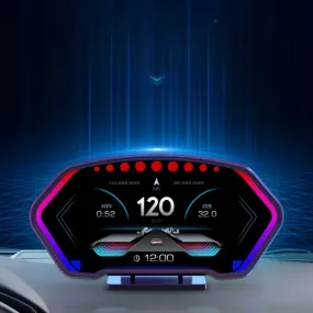 Digital Car Head-Up Crystal Display Speedometer