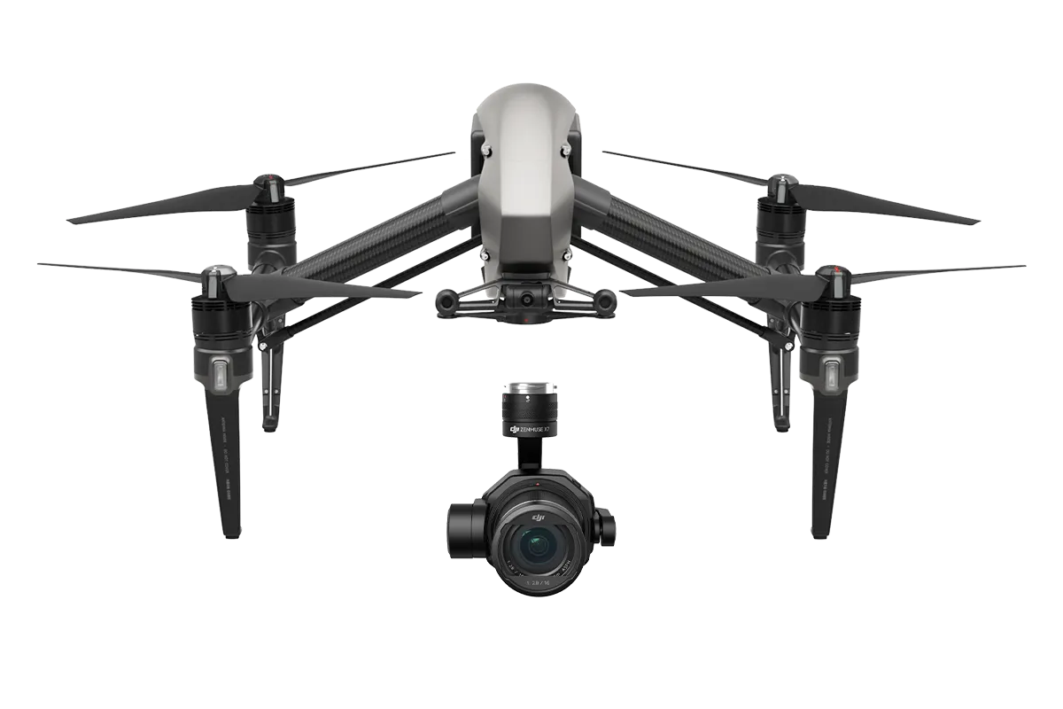 DJI Inspire 2 Advanced Combo with Zenmuse X7, Apple ProRes, CinemaDNG Licenses