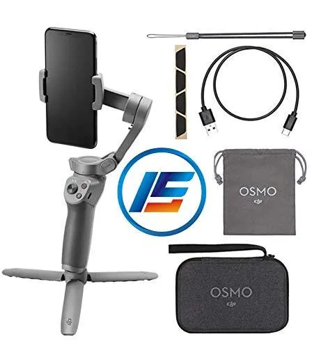 DJI Osmo Mobile 3 Portable Fold-able Single Handheld Gimbal Stabilizer for Smartphones with mini Tripod