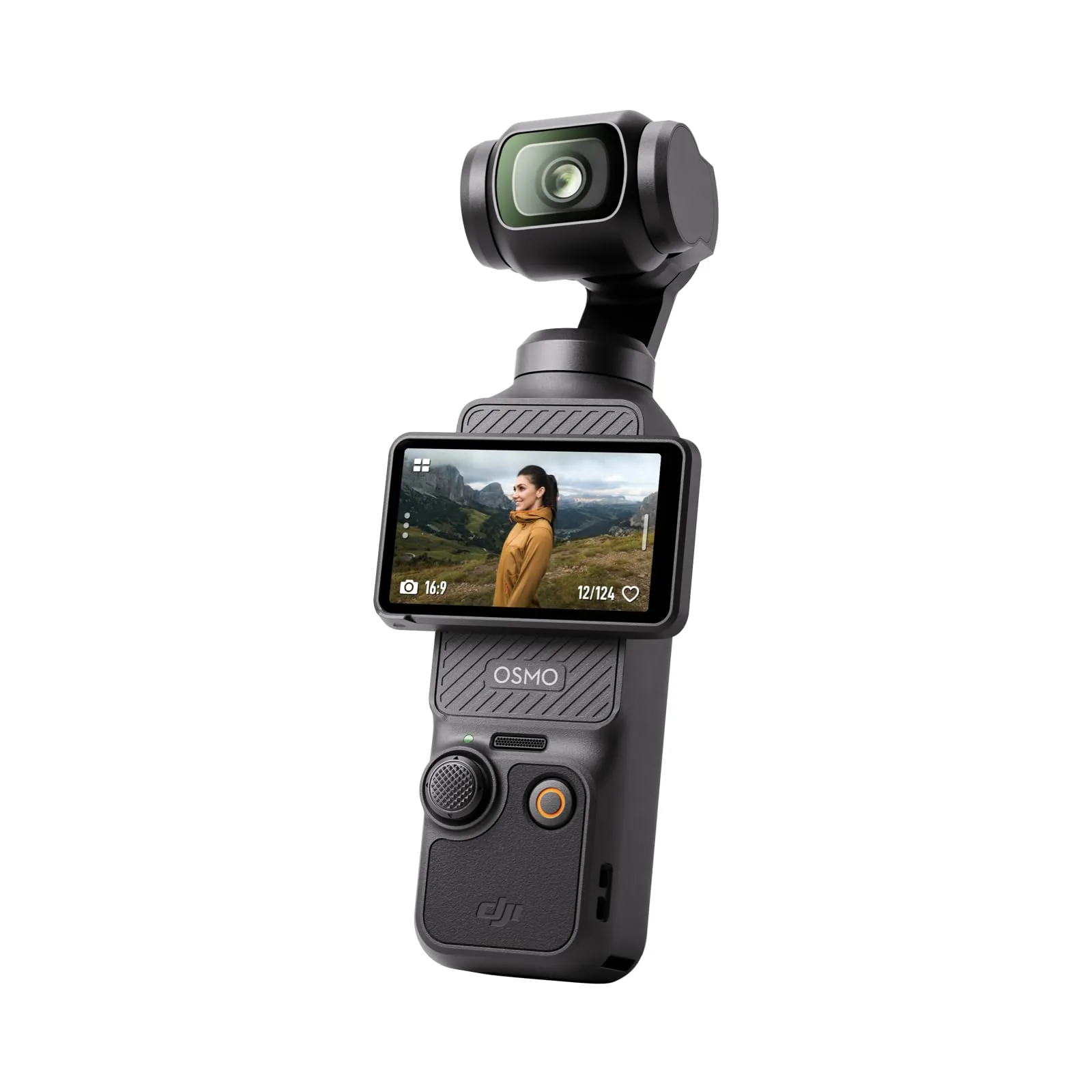 DJI Osmo Pocket 3, Vlogging Camera with 1'' CMOS & 4K/120fps Video, 3-Axis Stabilization, Fast Focusing, Face/Object Tracking, 2" Rotatable Touchscreen, Small Video Camera for Photography, YouTube