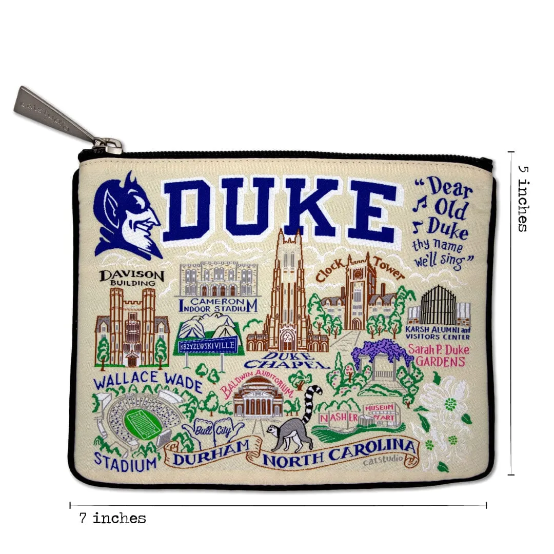 Duke University Collegiate Zip Pouch