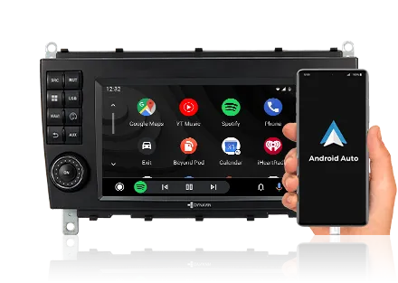 Dynavin 8 Pro Radio Navigation Mercedes CLK W209 w/ Standard Audio (05-09) [D8-CLK] 7" Touchscreen Android Auto / Apple Carplay