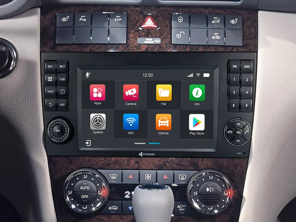 Dynavin 8 Pro Radio Navigation Mercedes G-Class "G Wagon" w/ Standard Audio (08-11) 7" Touchscreen Android Auto / Apple Carplay