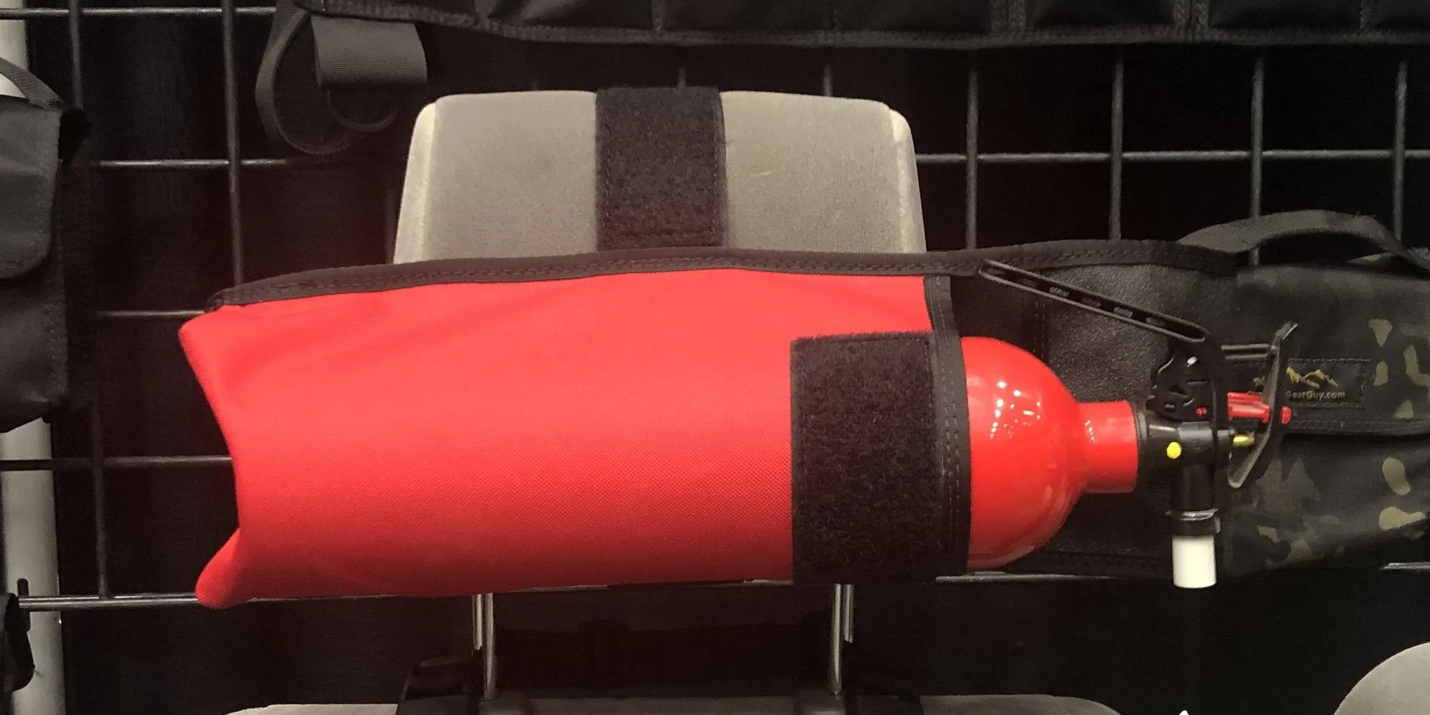 Fire Extinguisher Headrest Pouch