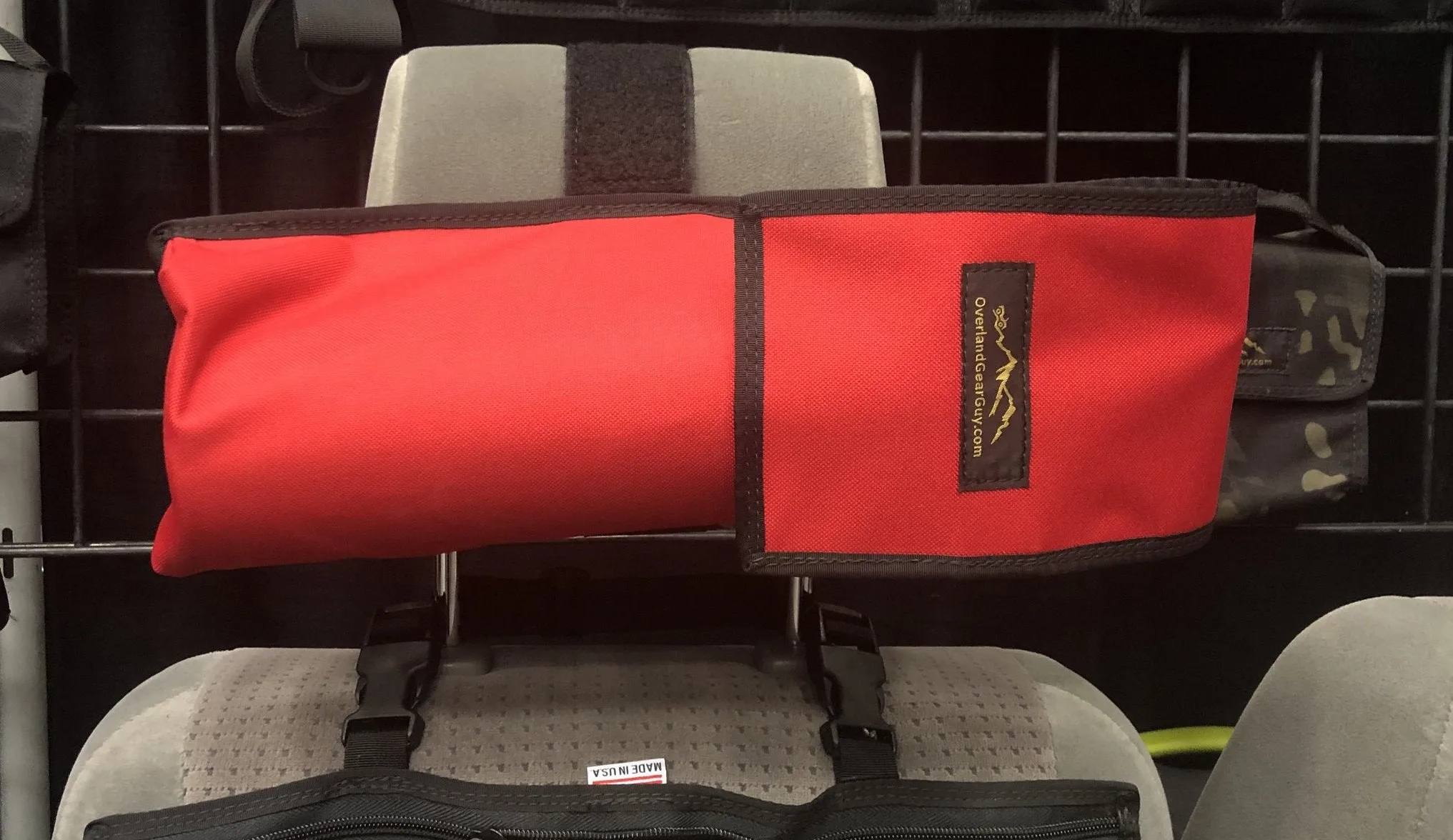 Fire Extinguisher Headrest Pouch