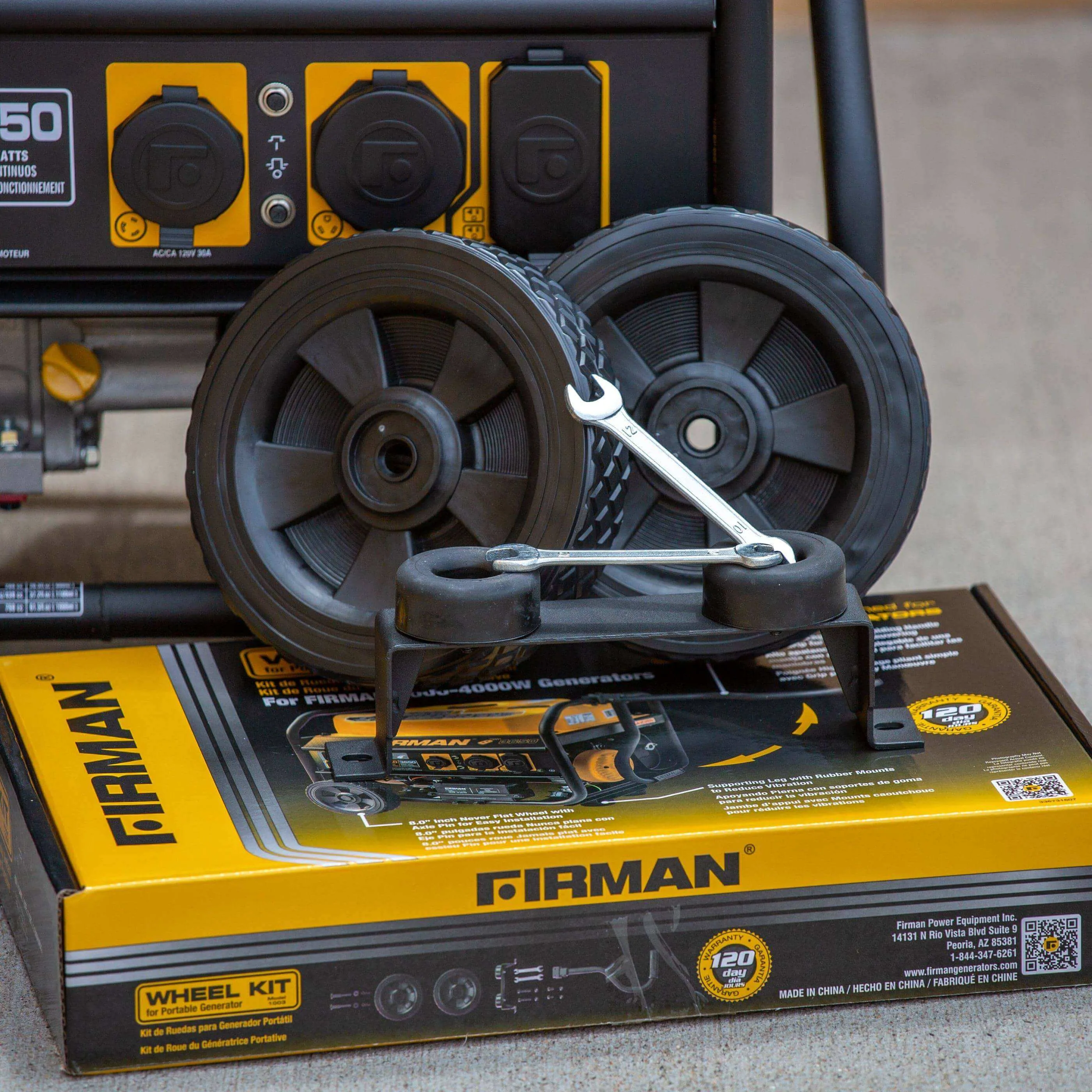 Firman 3,000-4,900W Generator Wheel Kit