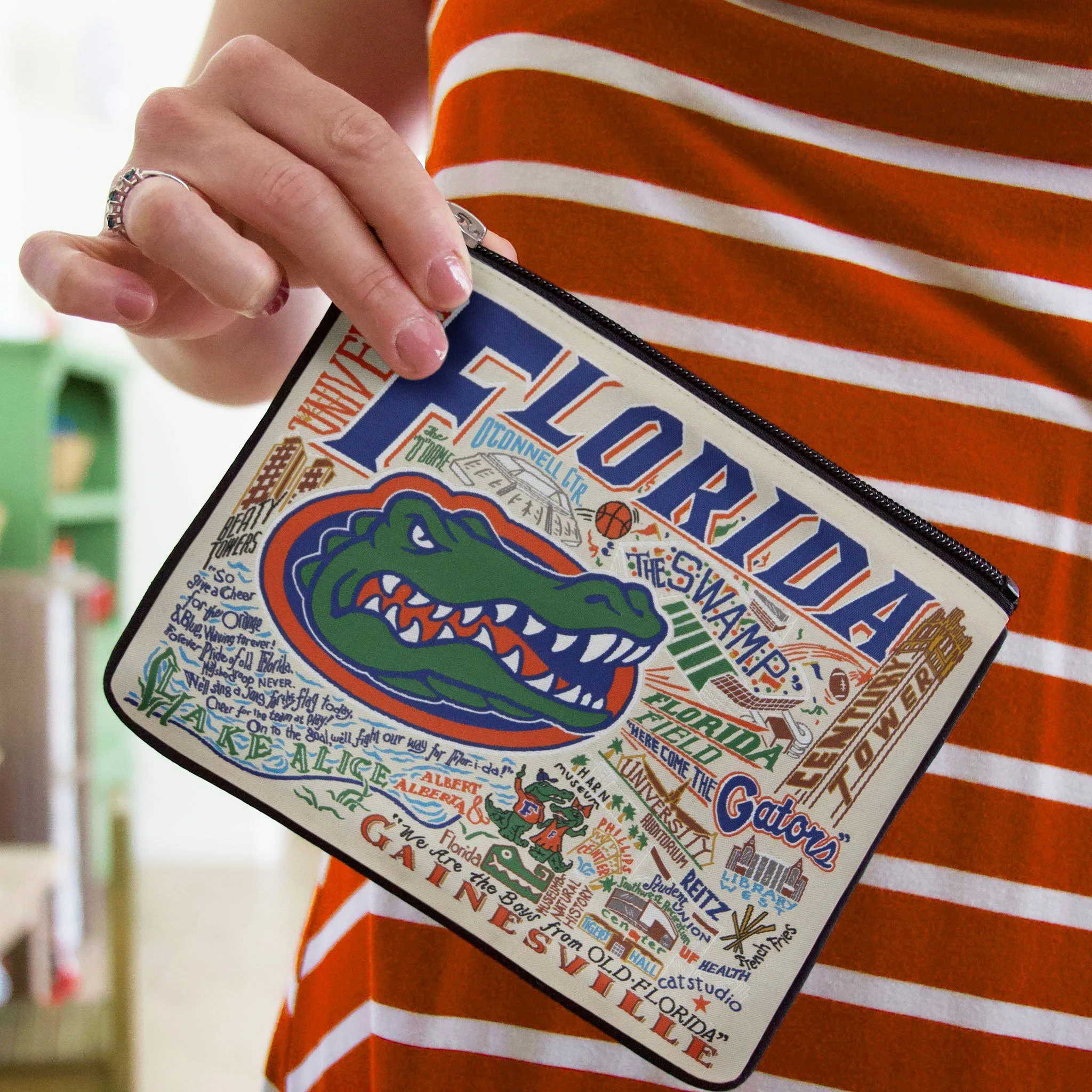 Florida, University of Collegiate Zip Pouch