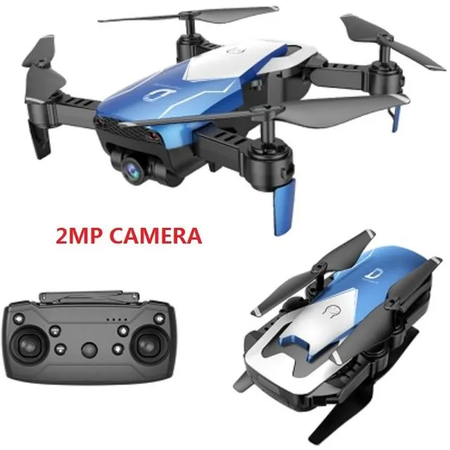 Foldable Remote Control WiFi Quadcopter Drone with Wide Angle 2MP Camera