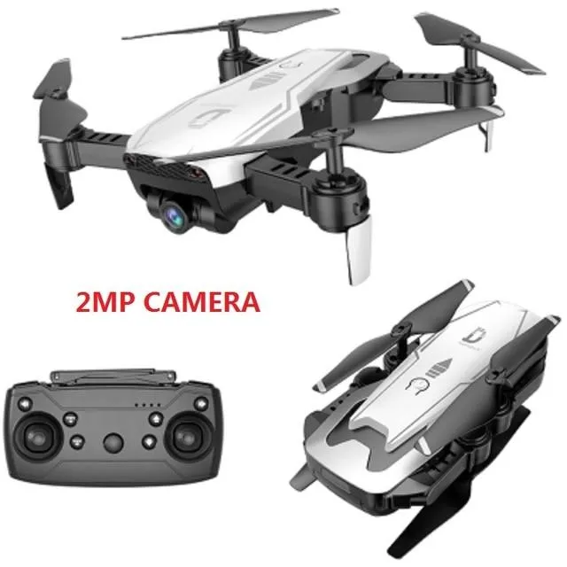 Foldable Remote Control WiFi Quadcopter Drone with Wide Angle 2MP Camera