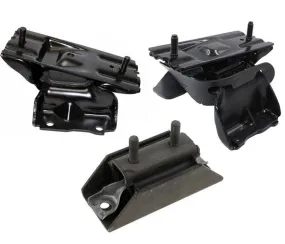 For 99-04 Ford Super Duty F250 6.8L Rear Wheel Drive 3Pc Motor Mounts Trans Kit