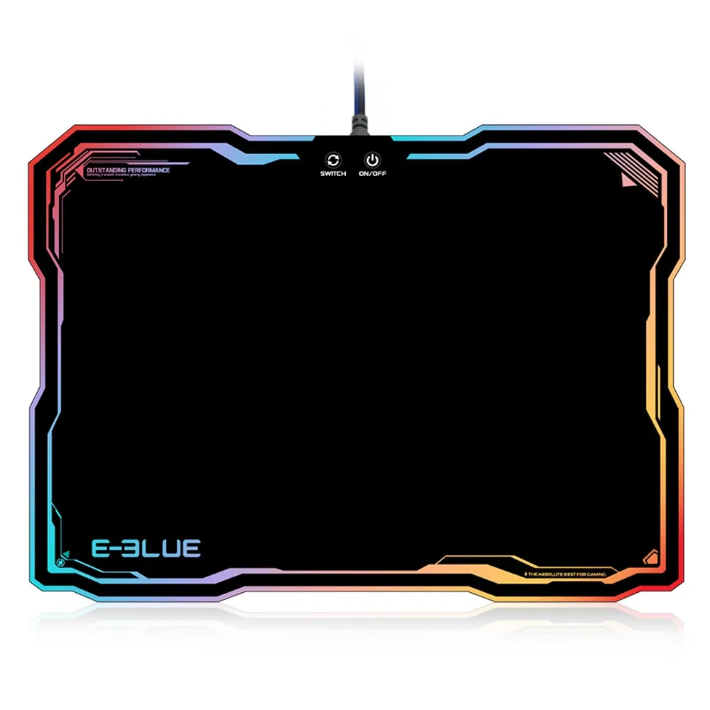 Gaming Mouse Pad Gamer Rubber Pad Mousepad RGB Light Lighting Mouse Mousepad For Computer PC Notebook Loptop