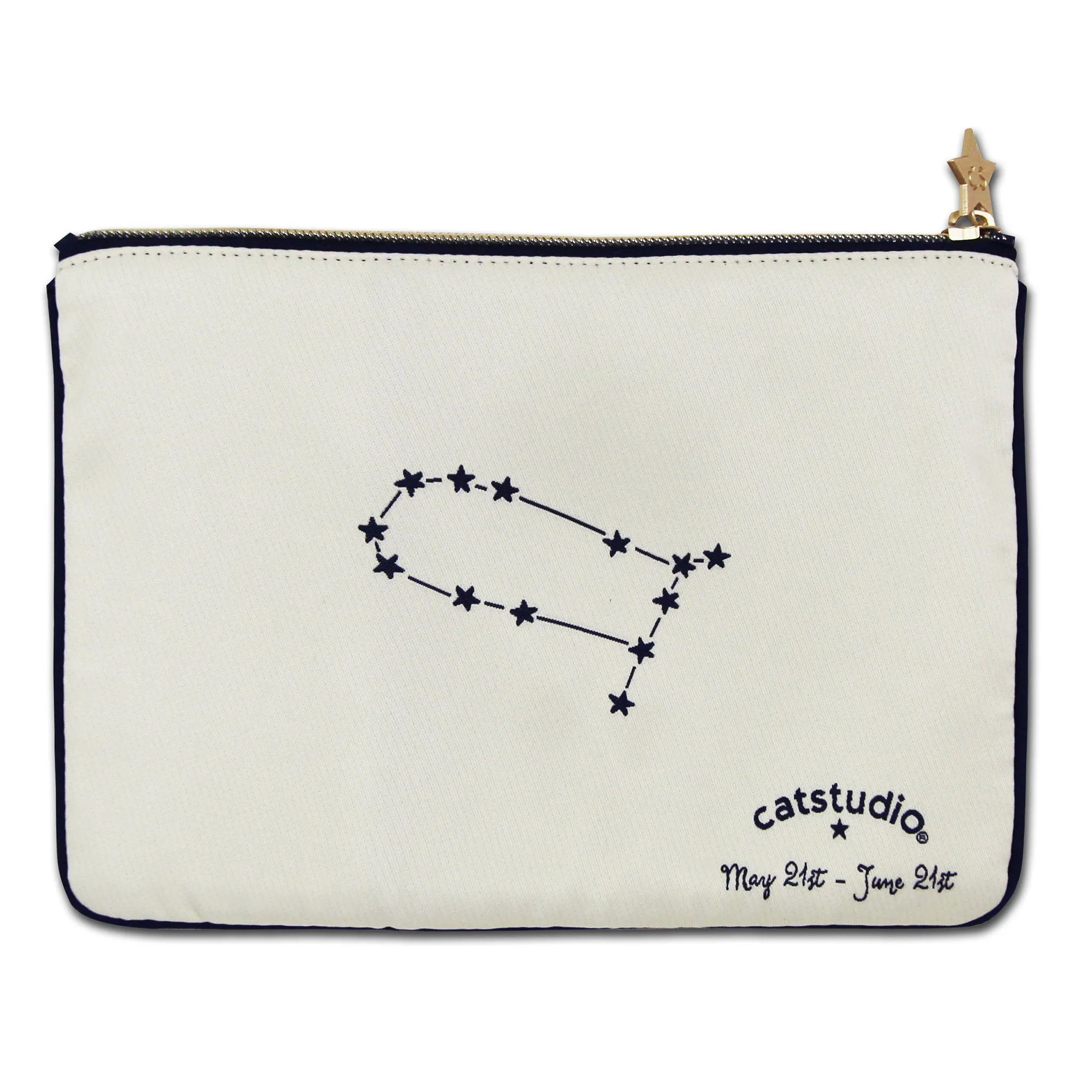 Gemini Astrology Zip Pouch