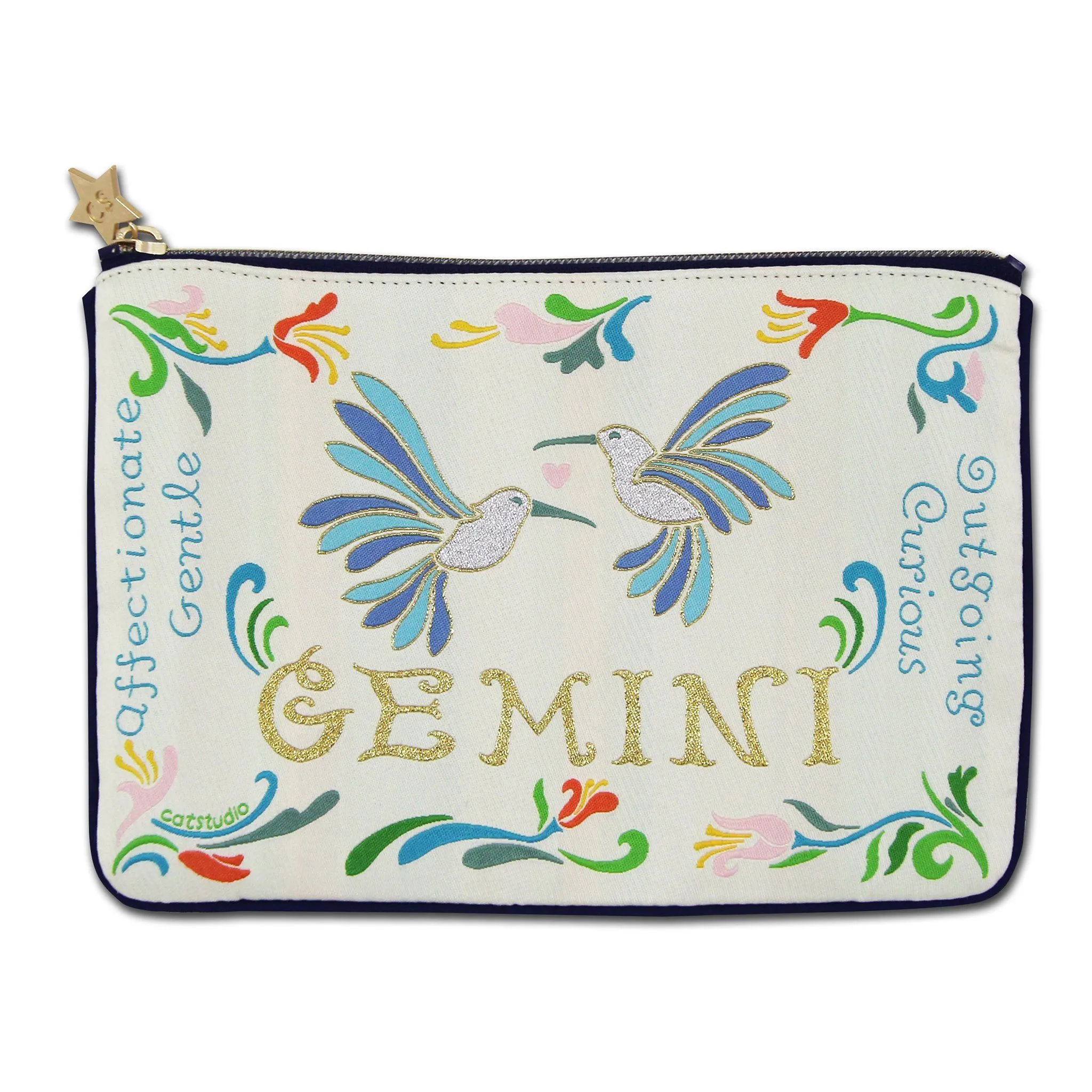 Gemini Astrology Zip Pouch