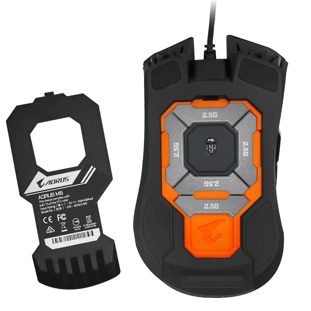 GIGABYTE AORUS M5 RGB Gaming Mouse 電競滑鼠