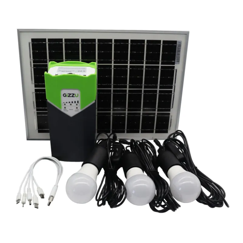 Gizzu Solar Panel Kit 10W