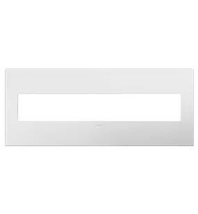 Gloss White, 6-Gang Wall Plate