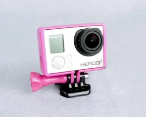 GoPro Border Standard Frame Mount for Hero 3 / 3  / 4 Camera - Purple