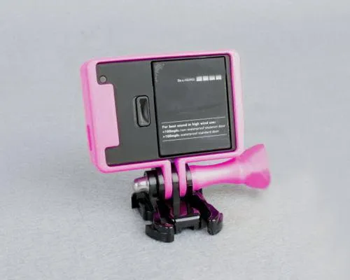 GoPro Border Standard Frame Mount for Hero 3 / 3  / 4 Camera - Purple