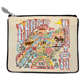 Grand Canyon Zip Pouch - Natural