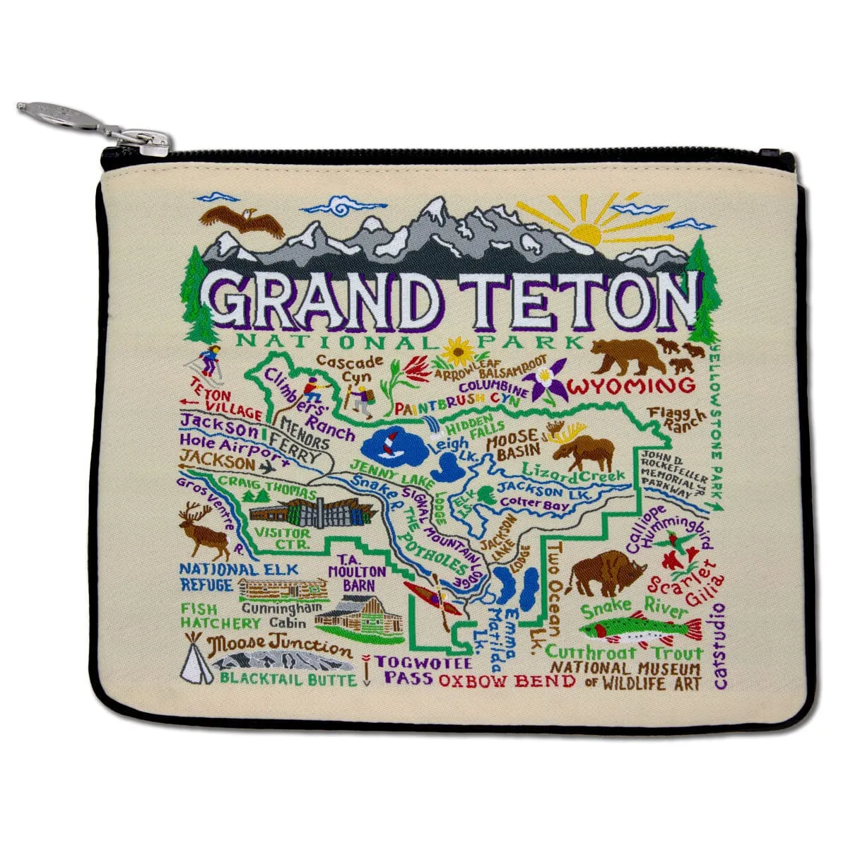 Grand Teton Zip Pouch - Natural