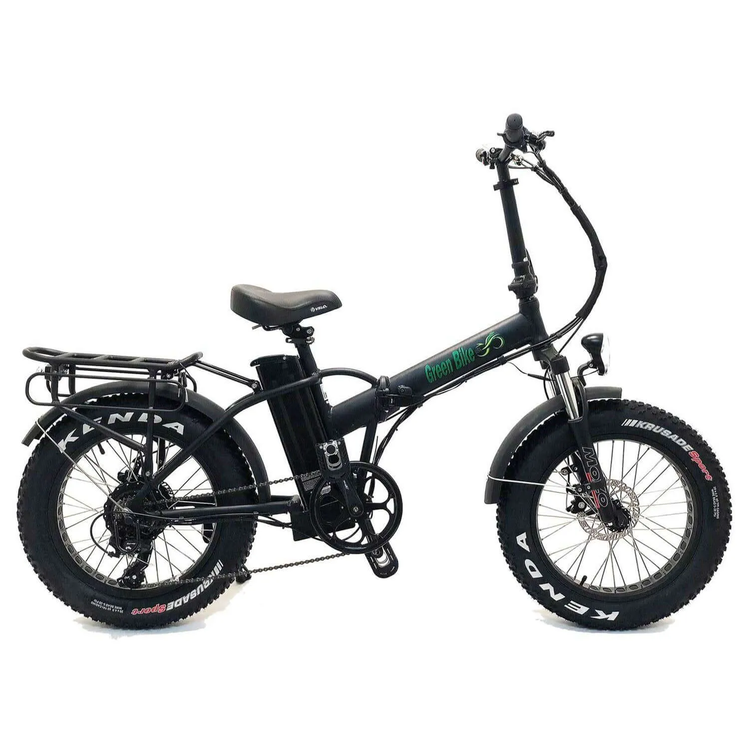 Green Bike USA GB1 Fat Tire City Folding Electric Bike