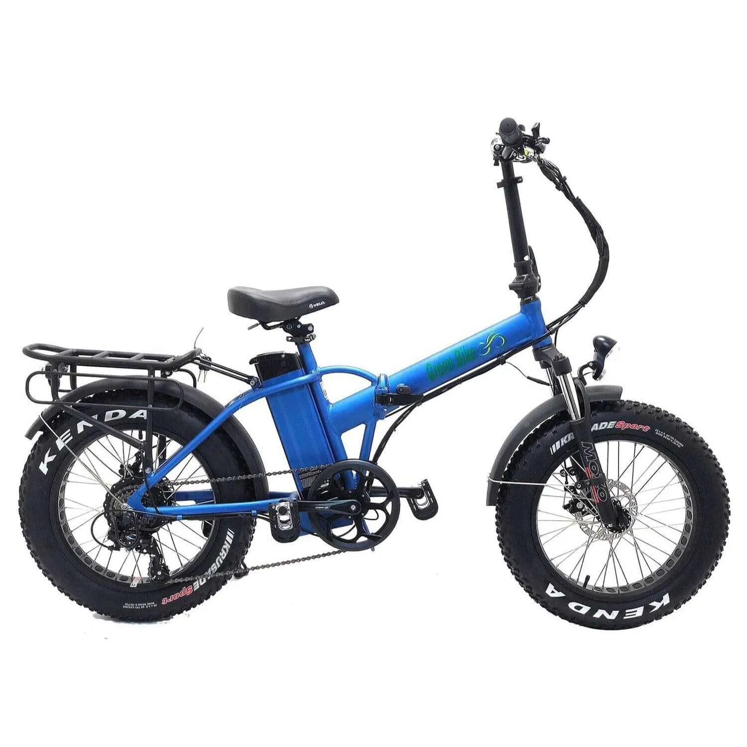 Green Bike USA GB1 Fat Tire City Folding Electric Bike