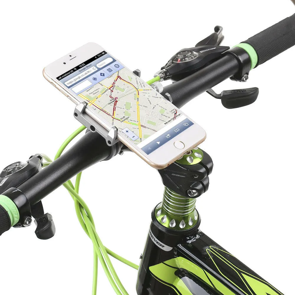 GUB Mountian Bike Phone Mount Universal Adjustable Bicycle Cell Phone GPS Mount Holder Bracket Cradle Clamp