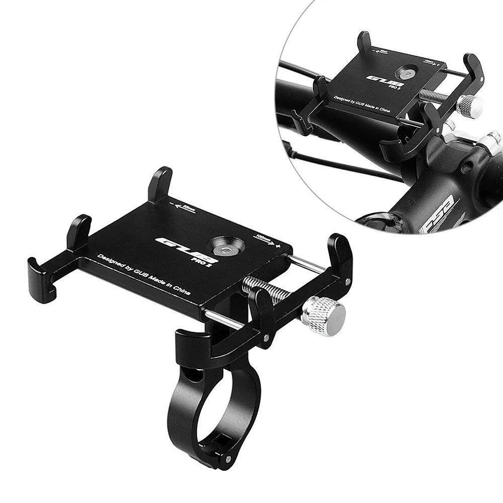 GUB PRO2 Anti-slip Bicycle Adjustable Phone Holder Mount