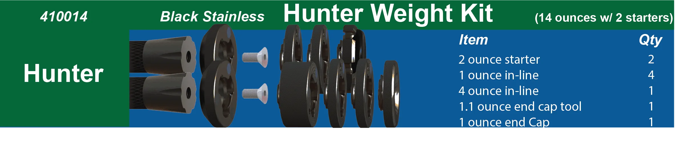 Hamskea Archery Quick Change Weight Kits