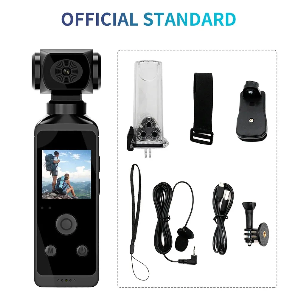 Handheld Gimbal Camera 1080P/2K/ 4K Resolution