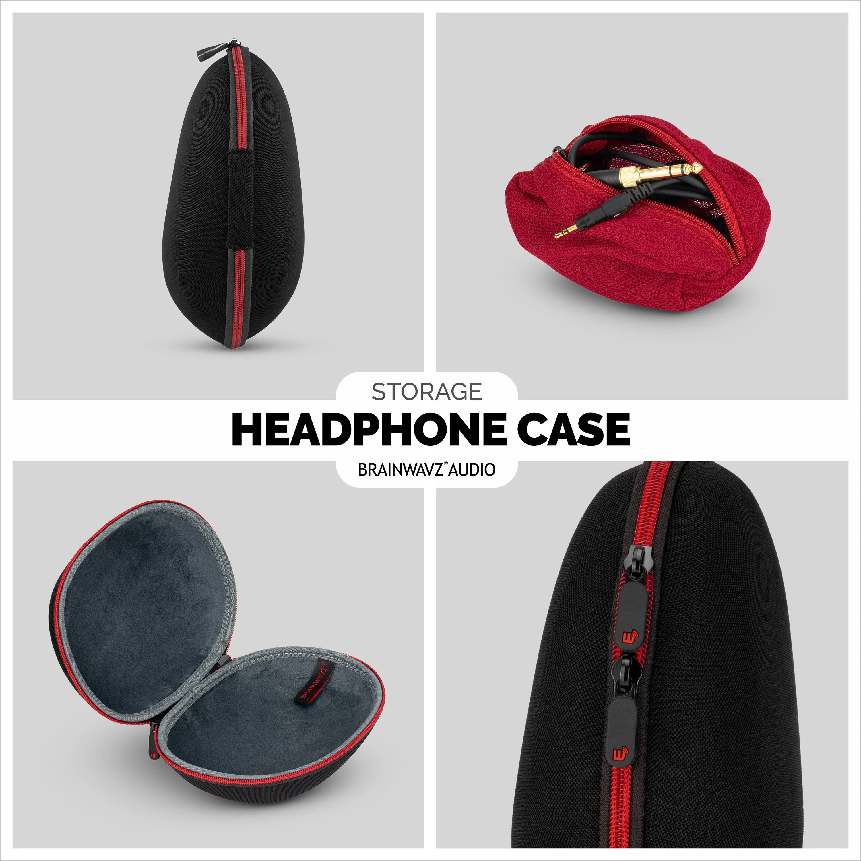 Headphone Hard Shell Carrying Case